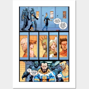 invincible comic strip Posters and Art